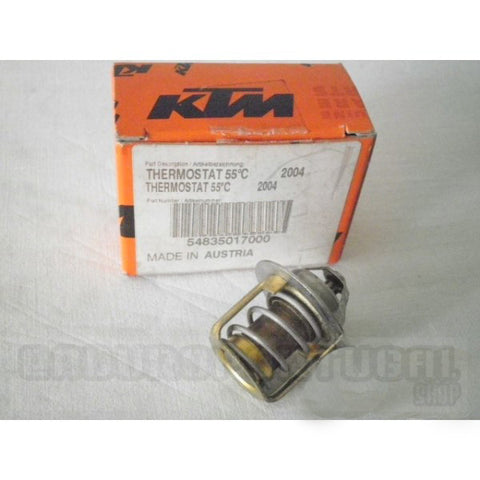 TERMÓSTATO 55ºC KTM EXC 250 04-13, EXC 300 04-07+ 09-13, HUSABERG TE 125 12-13, TE 250/300 11-13