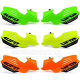 Protecções de Mãos UFO VULCAN Cor Flúor (com kit de montagem)